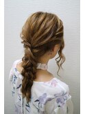 編みおろし（ヘアセット）