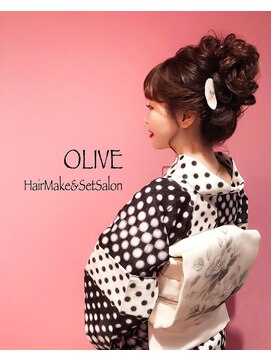 オリーブ(OLIVE) ヘアセット&浴衣着付け