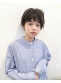 【ACO】ハンサムショート#抜け感レイヤー#シースルーカラー