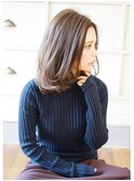 「The C 橋本店」横顔美人の愛されミディアムヘア・イルミナ