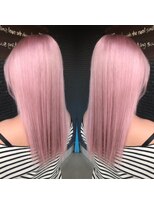 ヘアアンドビューティー クローバー(Hair&Beauty Clover) pink blond