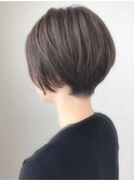 丸みショートスタイル