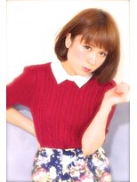 スタジオ 渋谷 原宿(Stujio) 耳かけ×大人かわいいナチュラルボブ