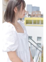 サイ(sai)&nbsp;【sai】フロントハイライト耳かけボブ