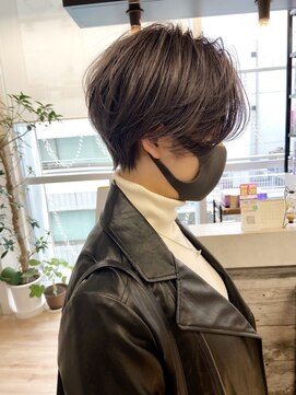 サンド 大阪梅田(sand) マッシュ/くびれヘア/着物/メルティカラー[大阪梅田駅/ショート]