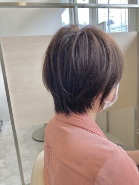 アドラーブル 長岡リバーサイド千秋店(adorable) 大人かわいい☆丸みショート☆20代30代40代