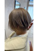 ●crenierで作るハイトーンショート●