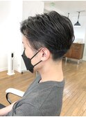 MEN'S HAIR  センターパート　サイドパート　韓国マッシュ
