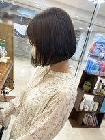 モリオ フロム ロンドン サッポロファクトリー店(morio FROM LONDON)&nbsp;【morio】札幌ボブ　丸く収まるぱつっと前下がりボブ