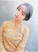 【LANY 横浜】 小顔似合わせカット×シルバーグレージュ