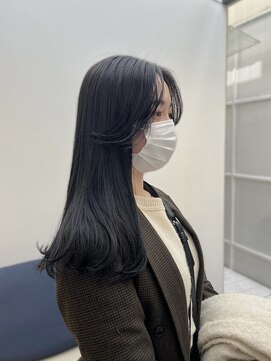 トレス(TRESS) 韓国風セミロングstyle