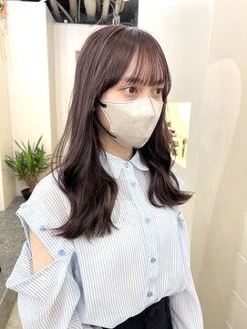 ロア 四条河原町店(LoRE) LoRE☆ラベンダーカラー×シースルーバング