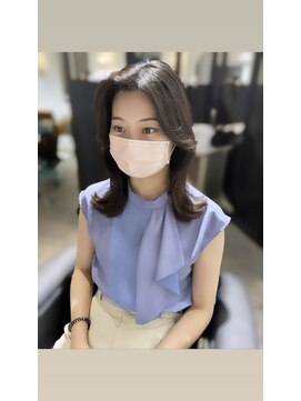 ルシエル(Le ciel) layercut×brown×brown