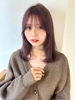 アモレット 天文館店(amoretto)&nbsp;お顔周りレイヤー / ラベンダーベージュ