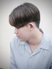 【緒方、高峰指名】メンズカット＋パーマ(ニュアンス、毛流れ)￥11500