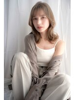 透明感×外はねミディアム