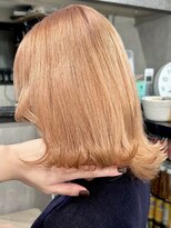 ロウル 渋谷(LOWRL)&nbsp;オレンジベージュ/ケアブリーチカラー