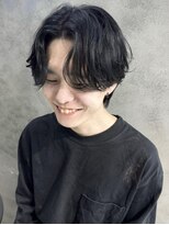 ヴェイン 渋谷(vain)&nbsp;毛流れパーマ メンズセンターパート