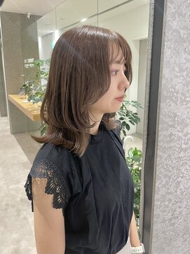 ゴウトゥデイシェアサロン 町田店(GO TODAY SHAiRE SALON) ブリーチ無し透明感オリーブカラー♪