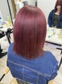 アジールヘア 所沢プロペ通り店(agir hair) ブリーチピンクカラー人気です♪