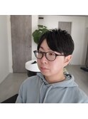 メンズビジネスヘア×控えめツーブロック【メンズカット】