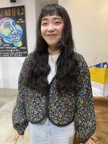 オアズヘアービィグラッド(ORe'S HAIR BE GLaD)&nbsp;オン眉ロングパーマ