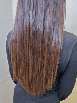 松本平太郎美容室 銀座本店 イノアカラー×艶髪/30代40代50代60代