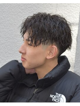 フリークバーバーショップ 河原町三条店(FREAK BARBER SHOP) スペインカール/スパイキーショート/フェザーパーマ/河原町三条K
