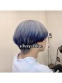 ベレッタ 枚方店(veretta.) silver and Blueブリーチ2~3