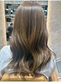 メルティカラー似合わせカットウェーブミディアム髪質改善韓国