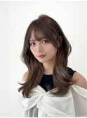 韓国スタイル/チュラルくびれへア_くびれ巻き_レイヤーカット