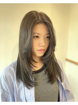 ジジ フィーカ 佐野(Gigi fika) ハイライト×お顔周りレイヤー