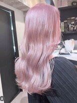 ペレ 梅田(PELE)&nbsp;くびれヘア／アプリコットオレンジ/夏のヘアアレンジ/梅田