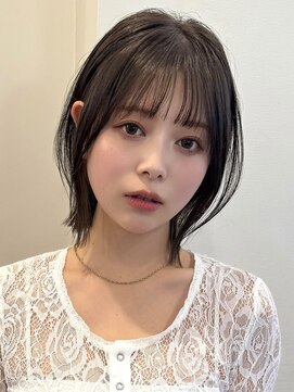 アビー(ABBEY3) 切りっぱなしボブレイヤーボブ大人ボブパツっとボブラインボブ