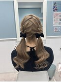 スピードヘアセット17番ツイン　外巻き