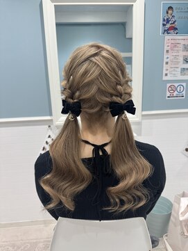 スピードヘアセット17番ツイン　外巻き