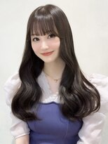 ザックラフィネ(ZACC raffine)&nbsp;チョコレートブラウン/ワンカラー/レイヤーカット/前髪あり