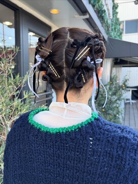 【TICK-TOCK】ひと癖ヘアアレンジ