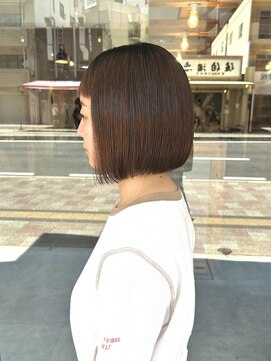 ぷつっとボブ/内巻き