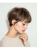 大人ショートボブ 20代30代40代ヘア 小顔 大阪クビレ茨木