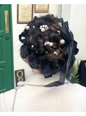 こなれ感たっぷり◎ふわふわまとめヘアセット