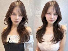 小顔に見せる骨格、似合わせカットで1人1人に合わせたオーダーメイドカット