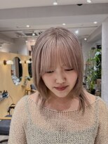 スタン 渋谷(Stam)&nbsp;ミルクティーベージュ/ケアブリーチ/ハイトーンレイヤー/渋谷