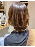 立体感レイヤーボブ
