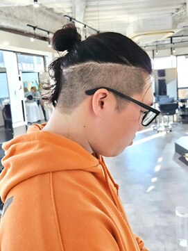 エイス 梅田 中津(Ace) マンバンヘア ウェーブパーマ