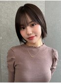 ボブ/切りっぱなしボブ/タッセルボブ/前髪
