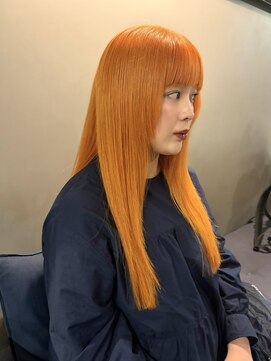 ネロ ヘアサロン 渋谷(NERO HAIR SALON) ダメージレス◎1ブリーチオレンジカラー