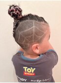 キッズ★マンバン★エクステブレイズ★スパイダーマンバリアート