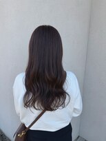 ブランシェ ヘアデザイン(BLANCHE hair design) オリーブカラー×ロング