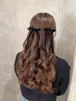 フェリーチェ(Felice)&nbsp;ハーフツイン ミックス巻き イベントヘア リボンヘア デートヘア